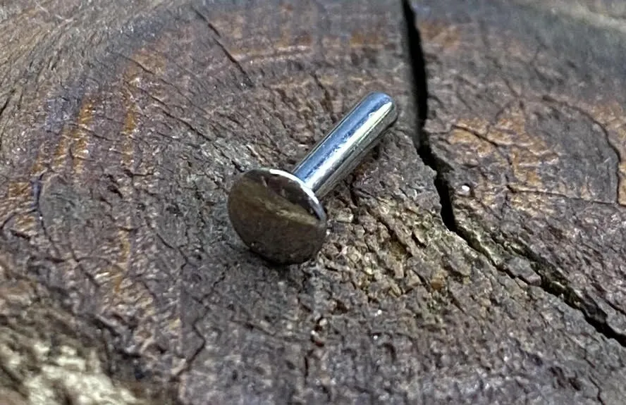 18g Threaded DISC Backing- 3mm