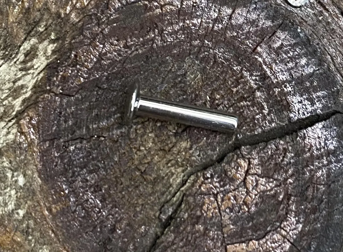 18g Threaded DISC Backing- 3mm