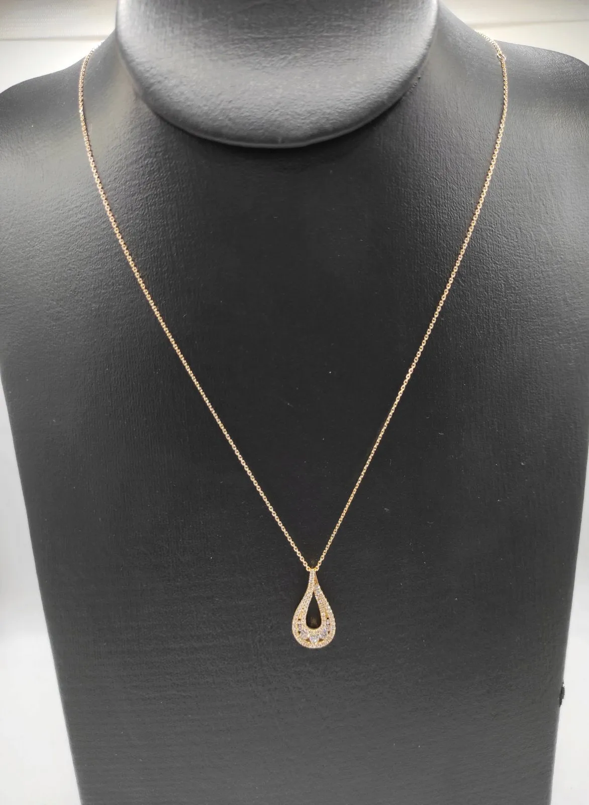 .43ct Waterdrop Diamond Necklace