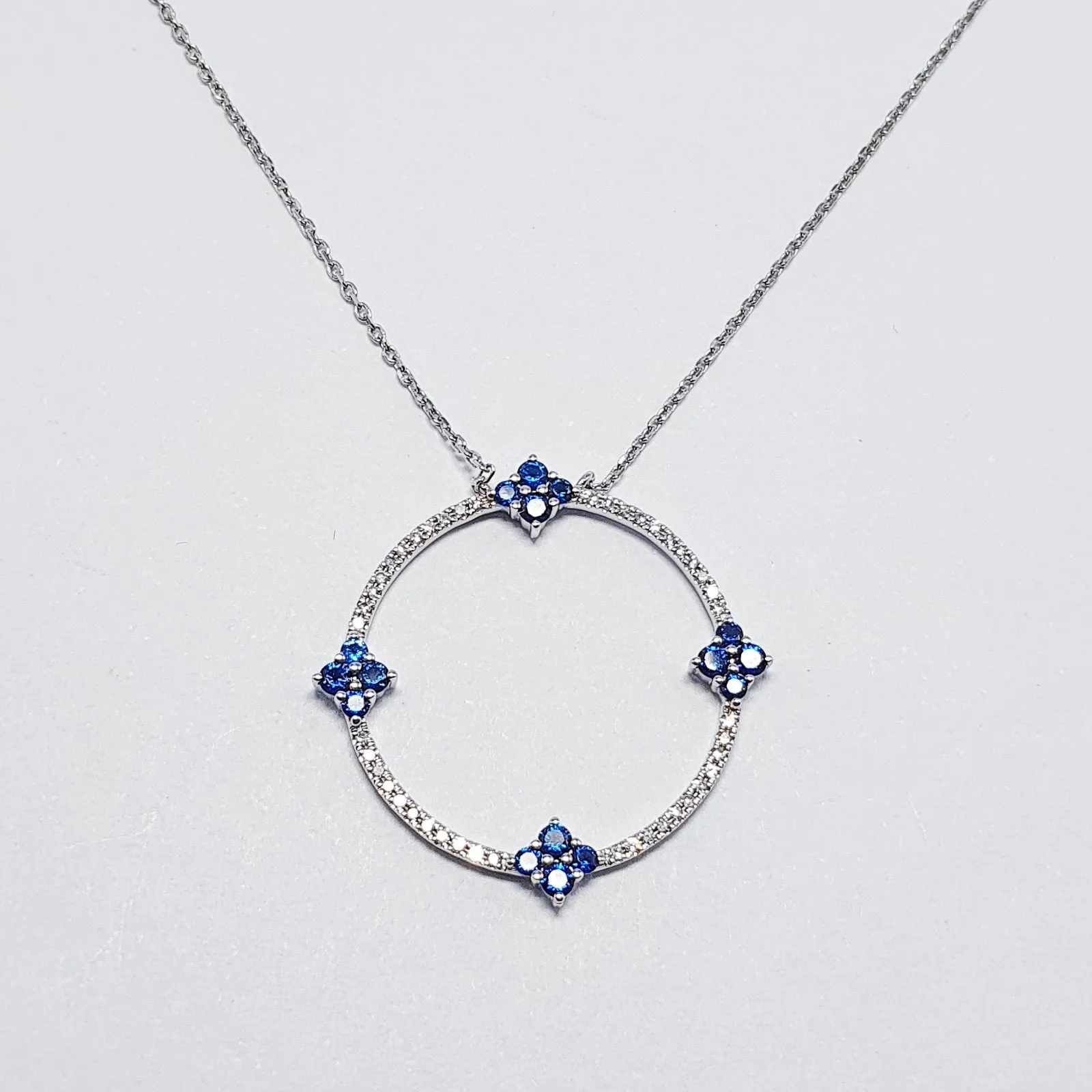 .51ctw Diamond Round Necklace 14K Gold
