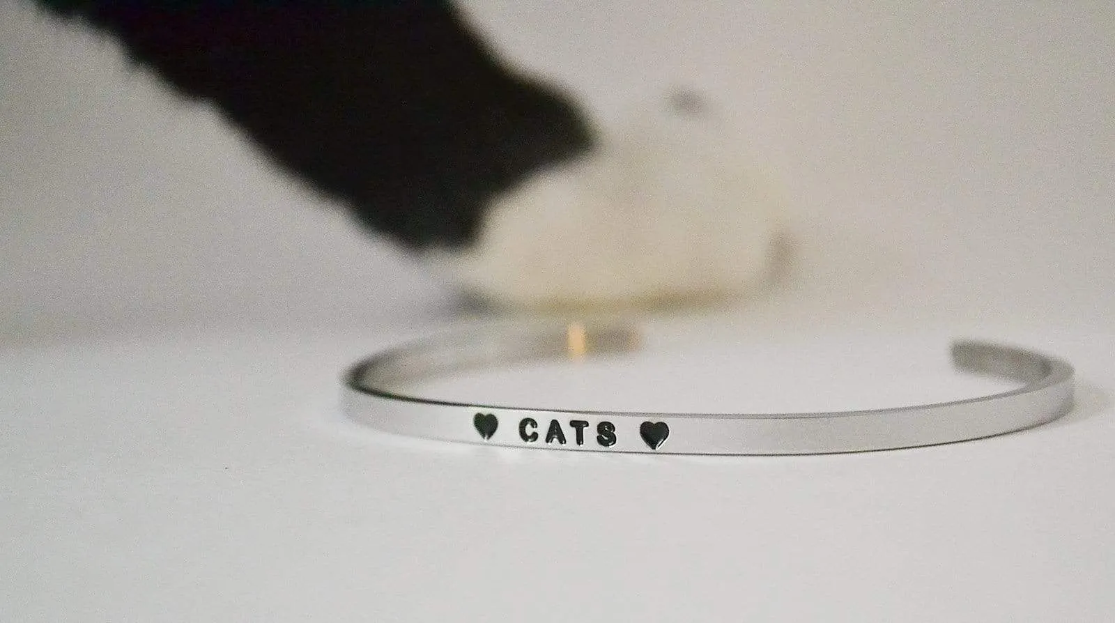 CATS Cuff Bracelet | Paw Promise Charity Bracelets