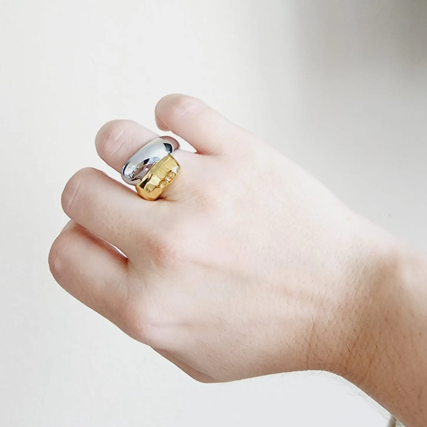 Fearless Double Tone Ring