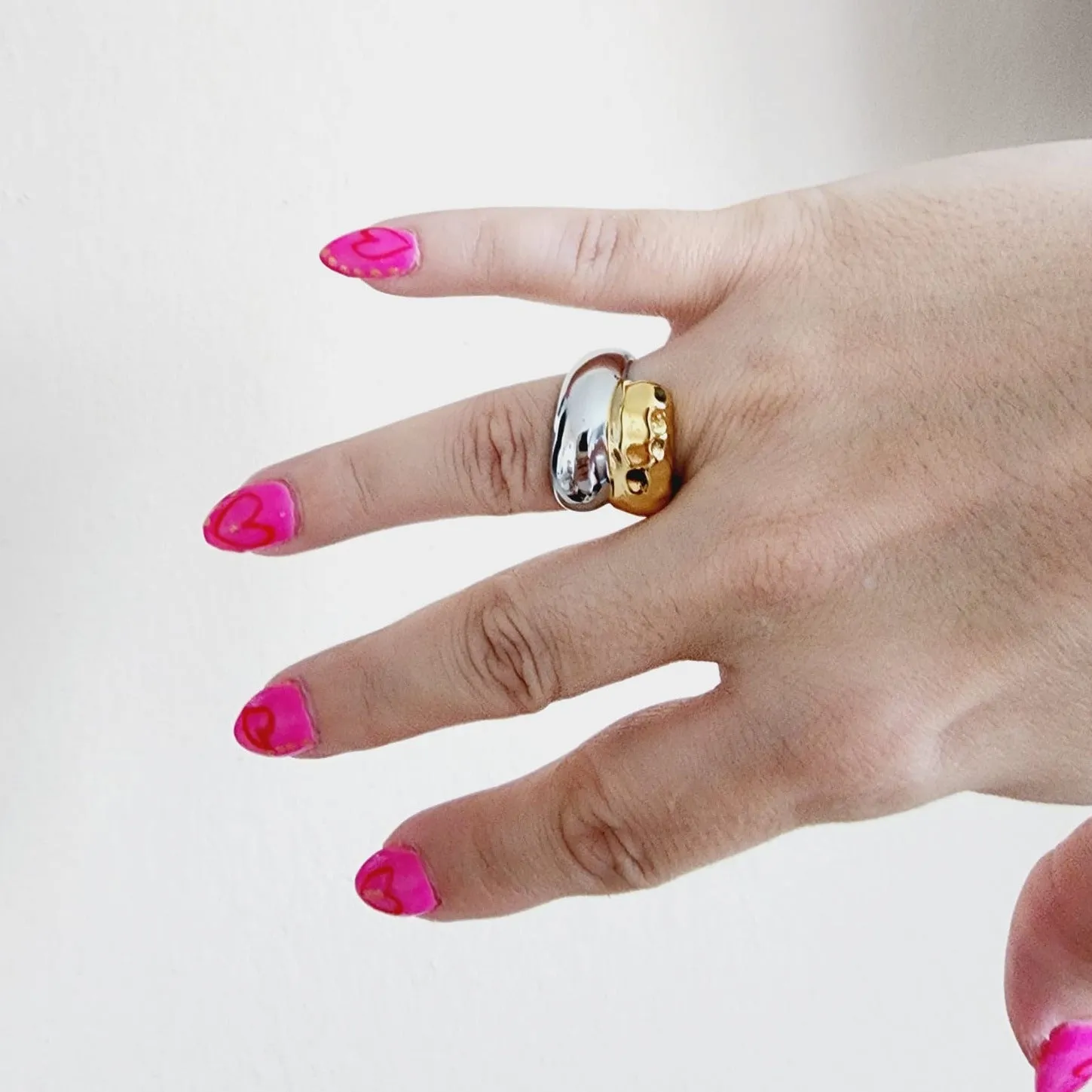 Fearless Double Tone Ring