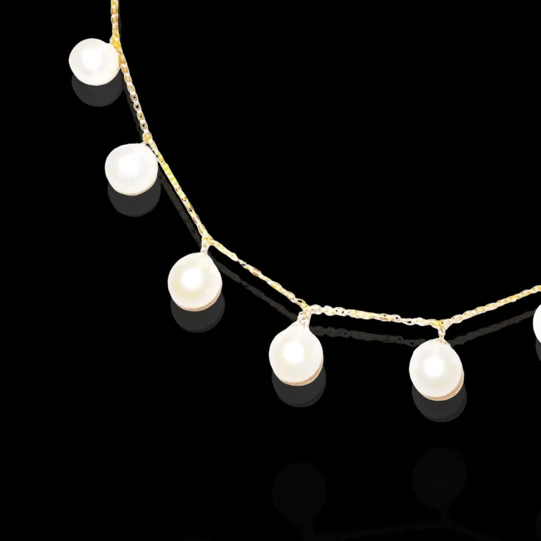 #GOLD2024 | 18K Akoya Pearl Station Necklace