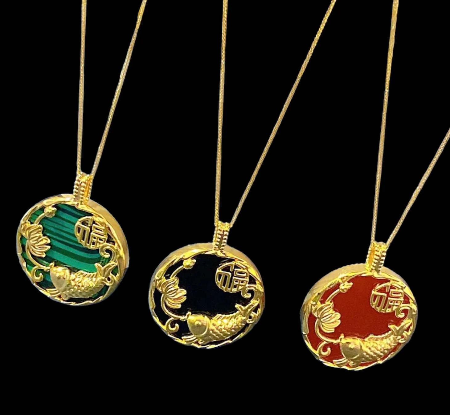 #GOLD2024 | 18K Golden 20mm Koi Necklace