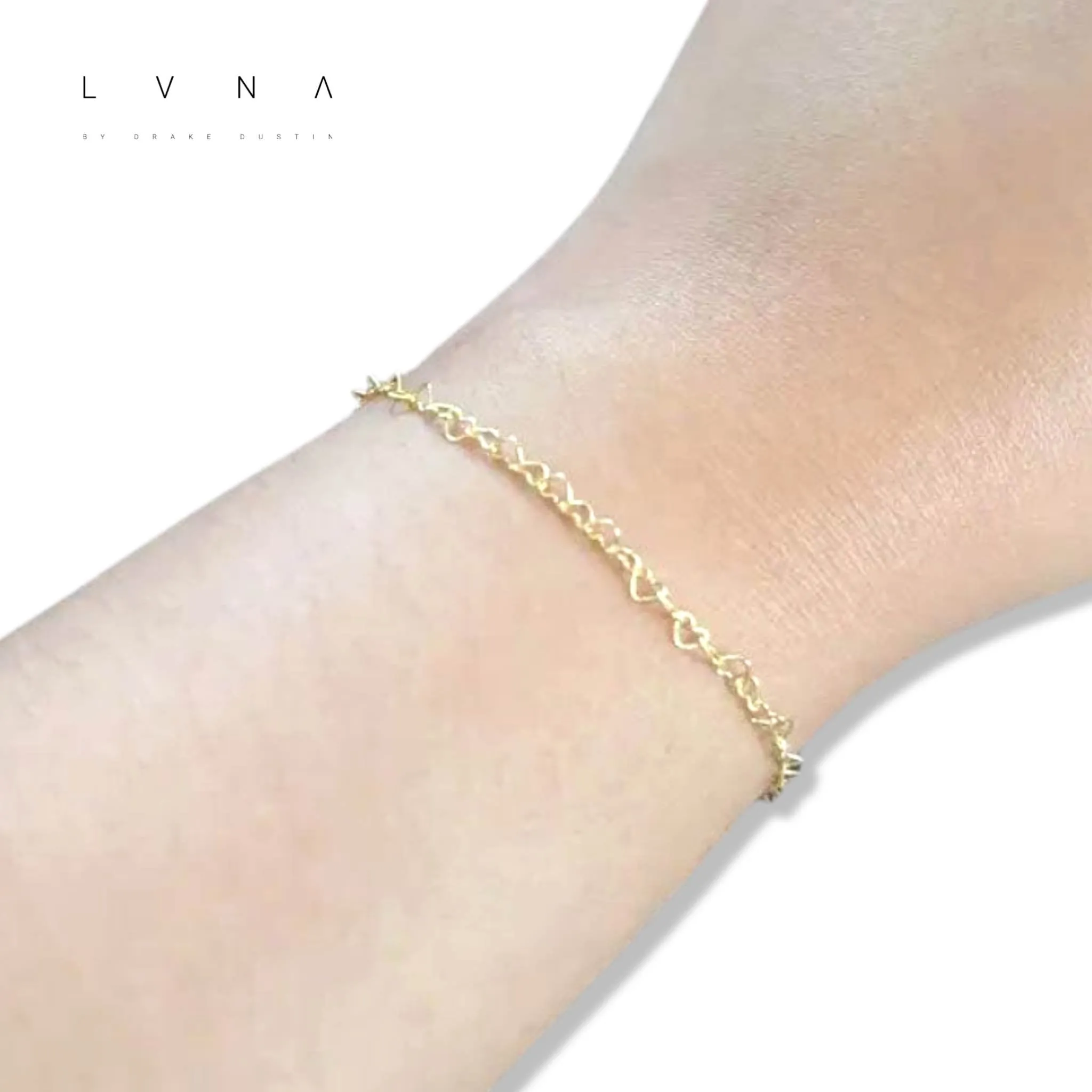 #GOLD2024 | 18K Golden Heart Bracelet