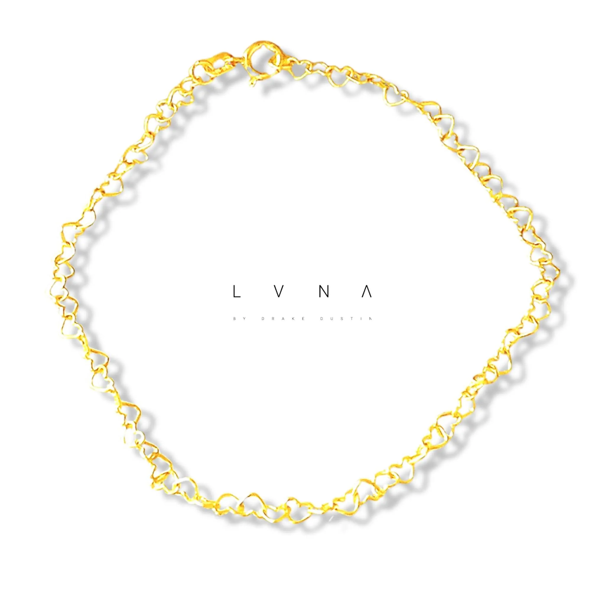 #GOLD2024 | 18K Golden Heart Bracelet
