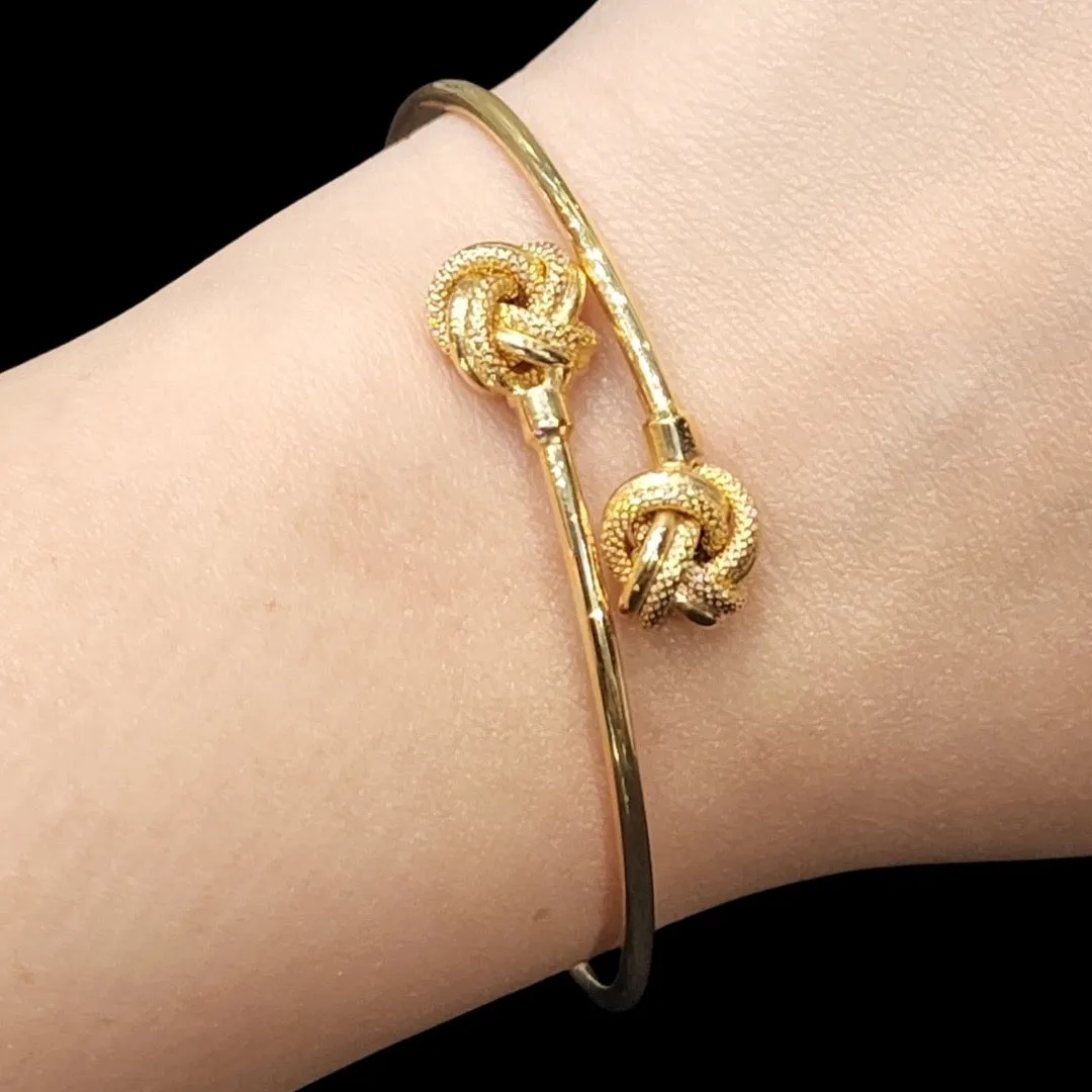 #GOLD2024 | 18K Golden Knot Bracelet
