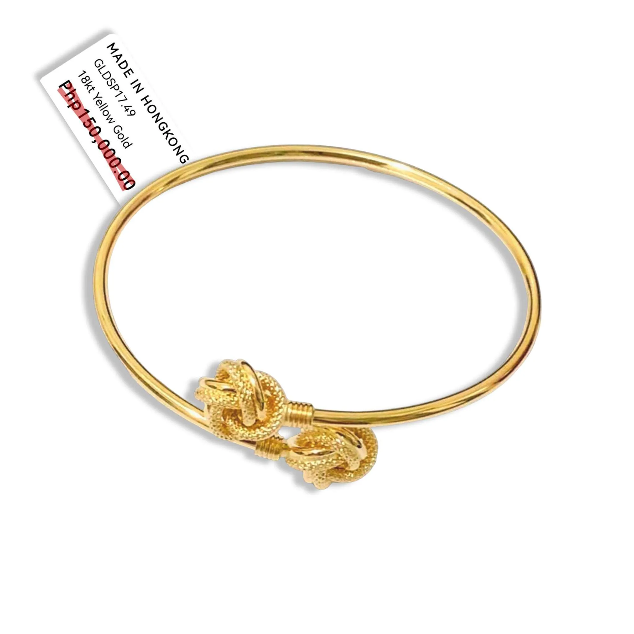 #GOLD2024 | 18K Golden Knot Bracelet