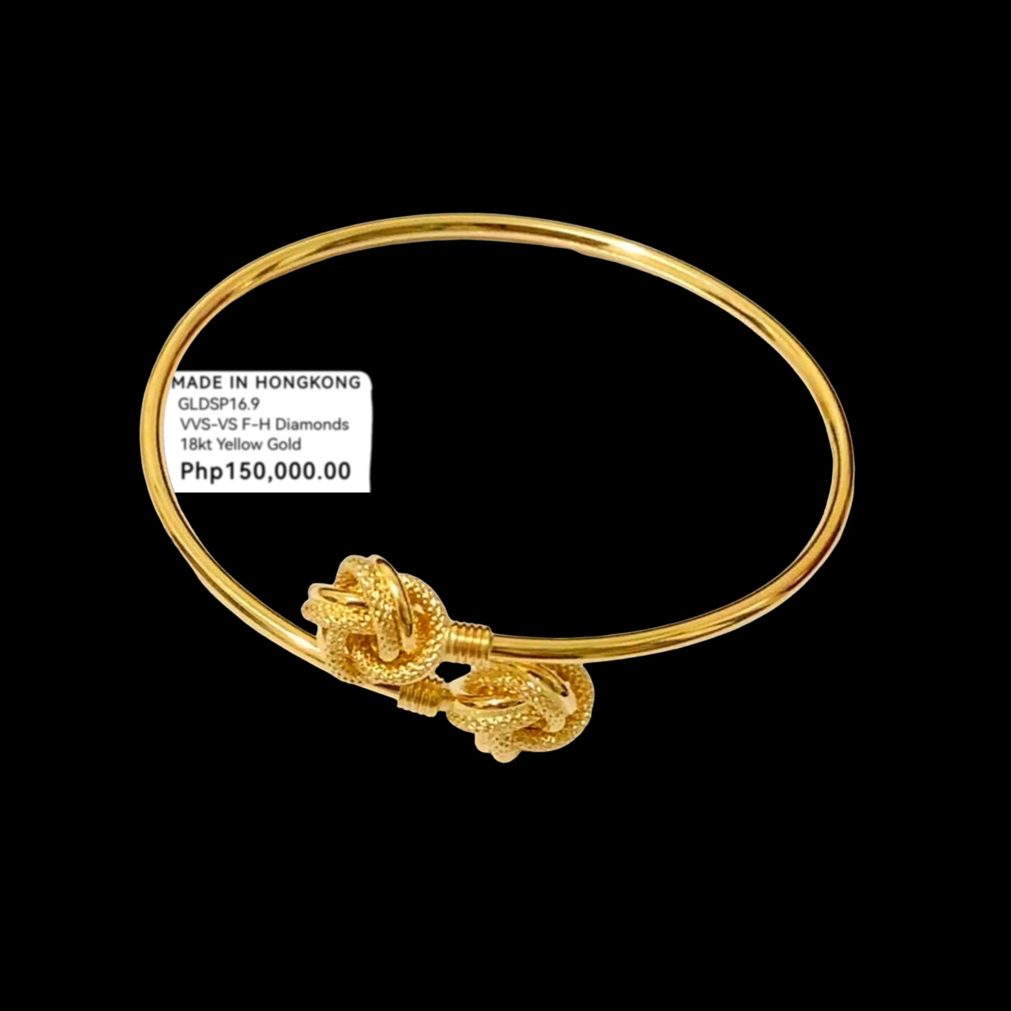 #GOLD2024 | 18K Golden Knot Bracelet