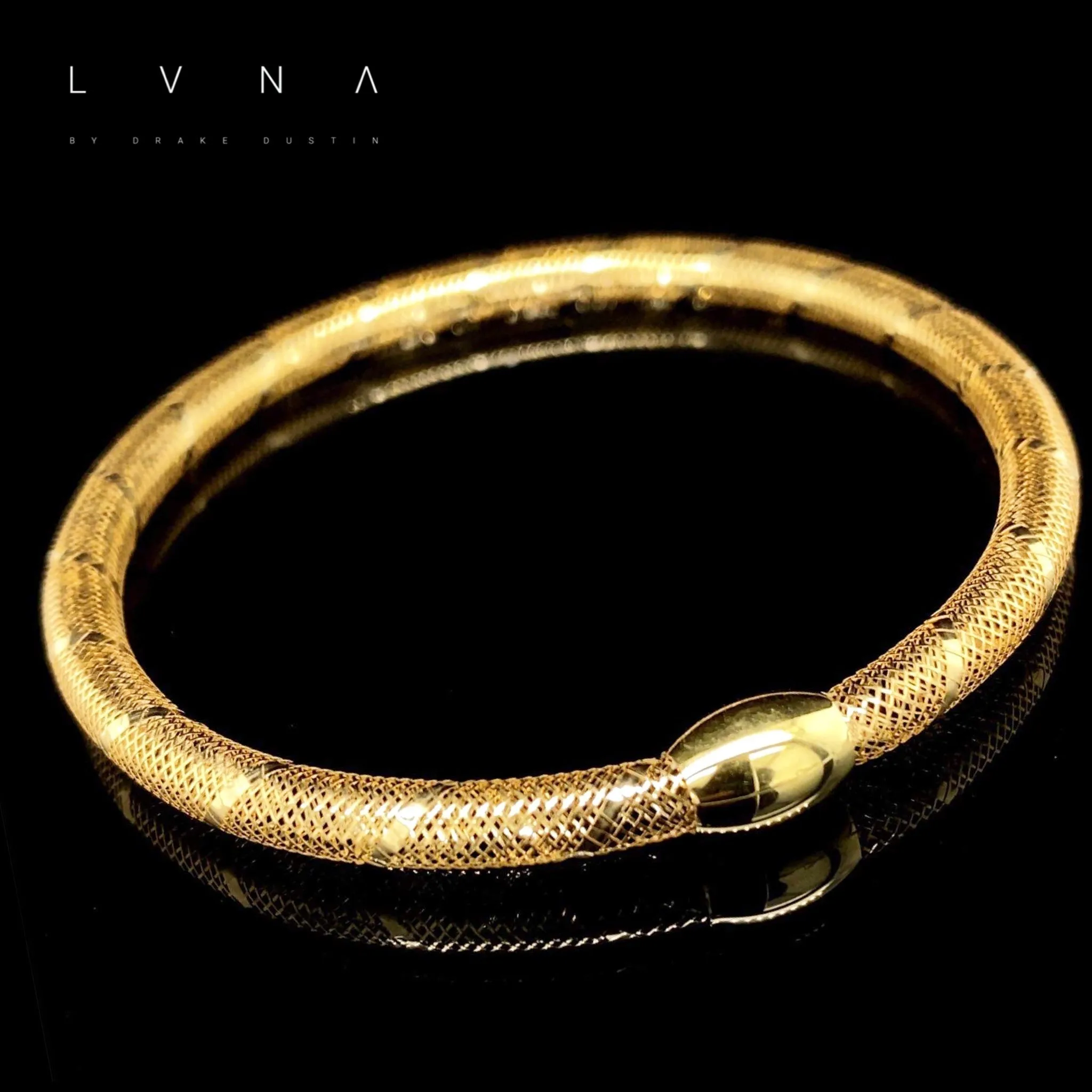 #GOLD2024 | Golden Omega Soft Mesh Chain Ivana Light Bracelet 18kt