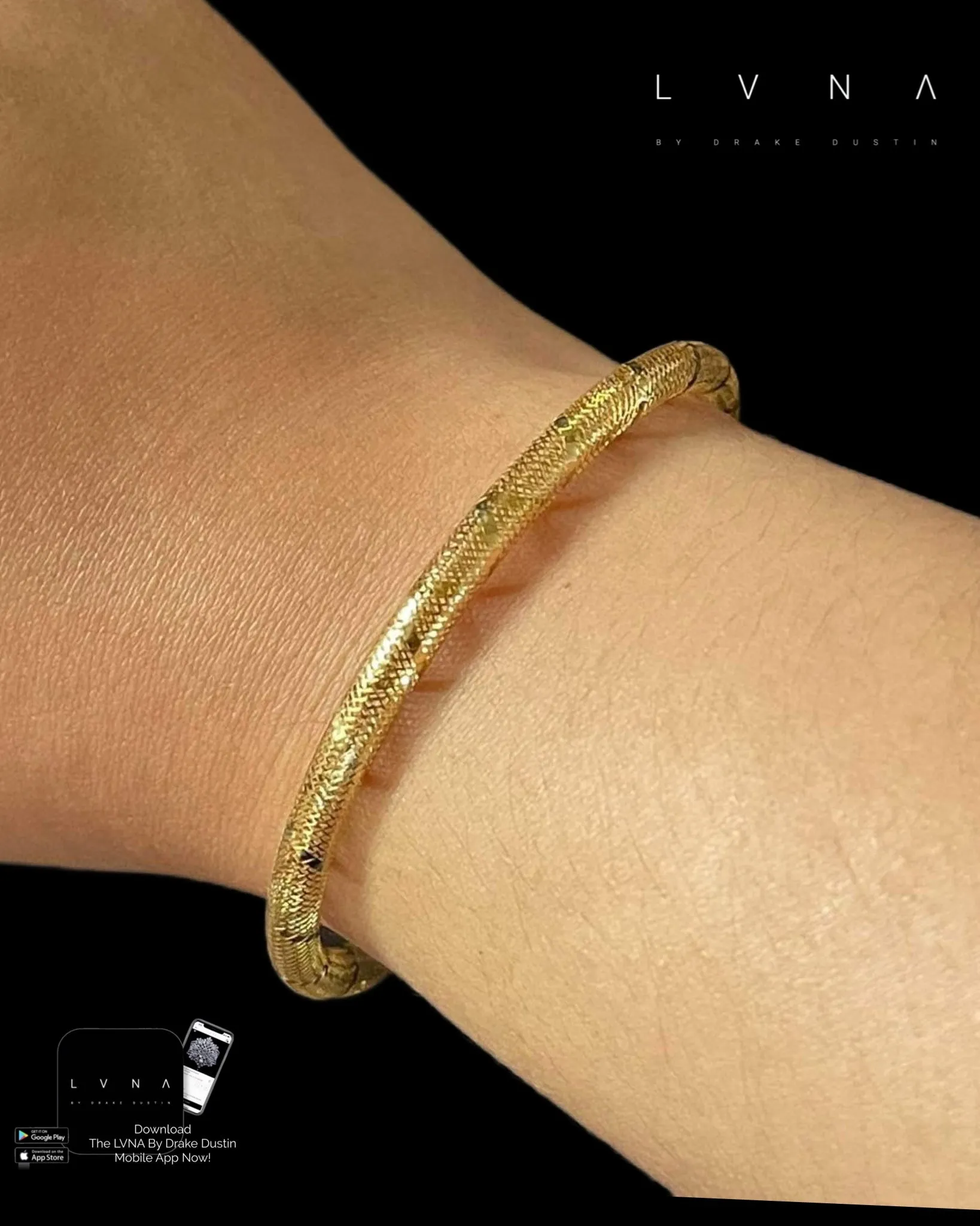 #GOLD2024 | Golden Omega Soft Mesh Chain Ivana Light Bracelet 18kt