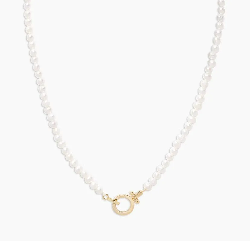 Gorjana Parker Pearl Necklace