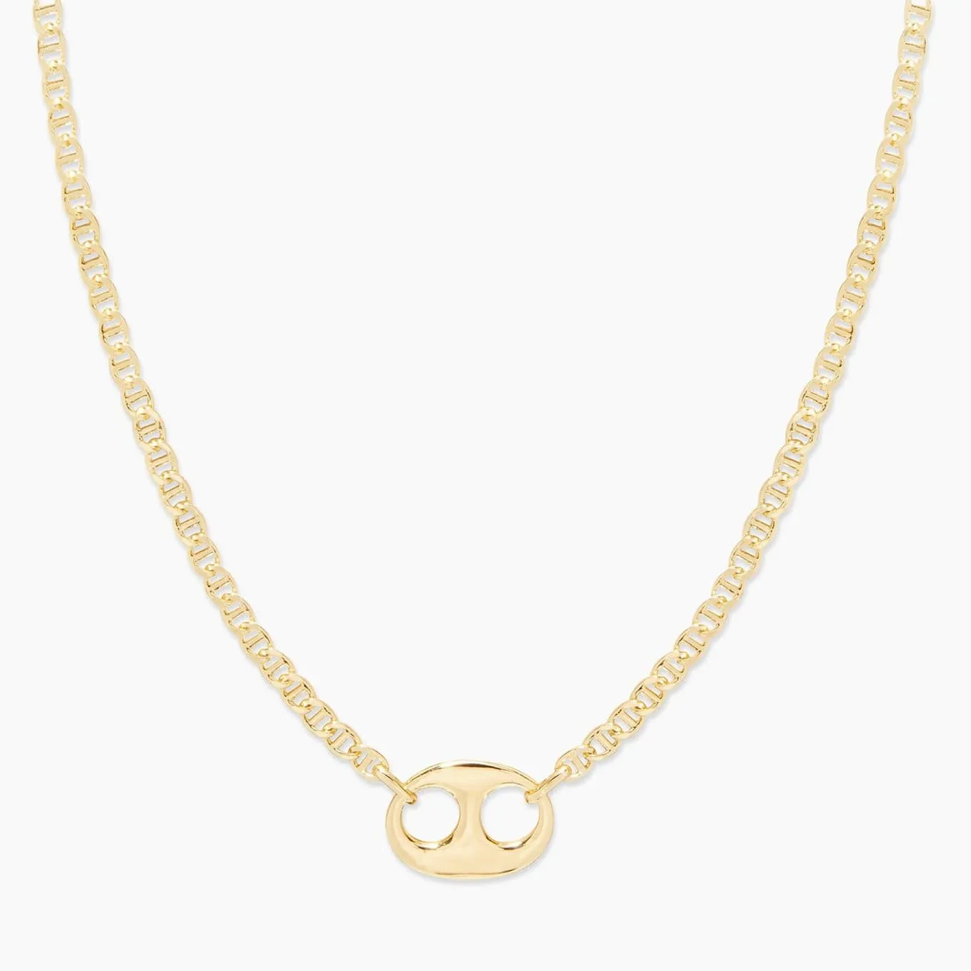 Gorjana Port Mini Necklace (gold)