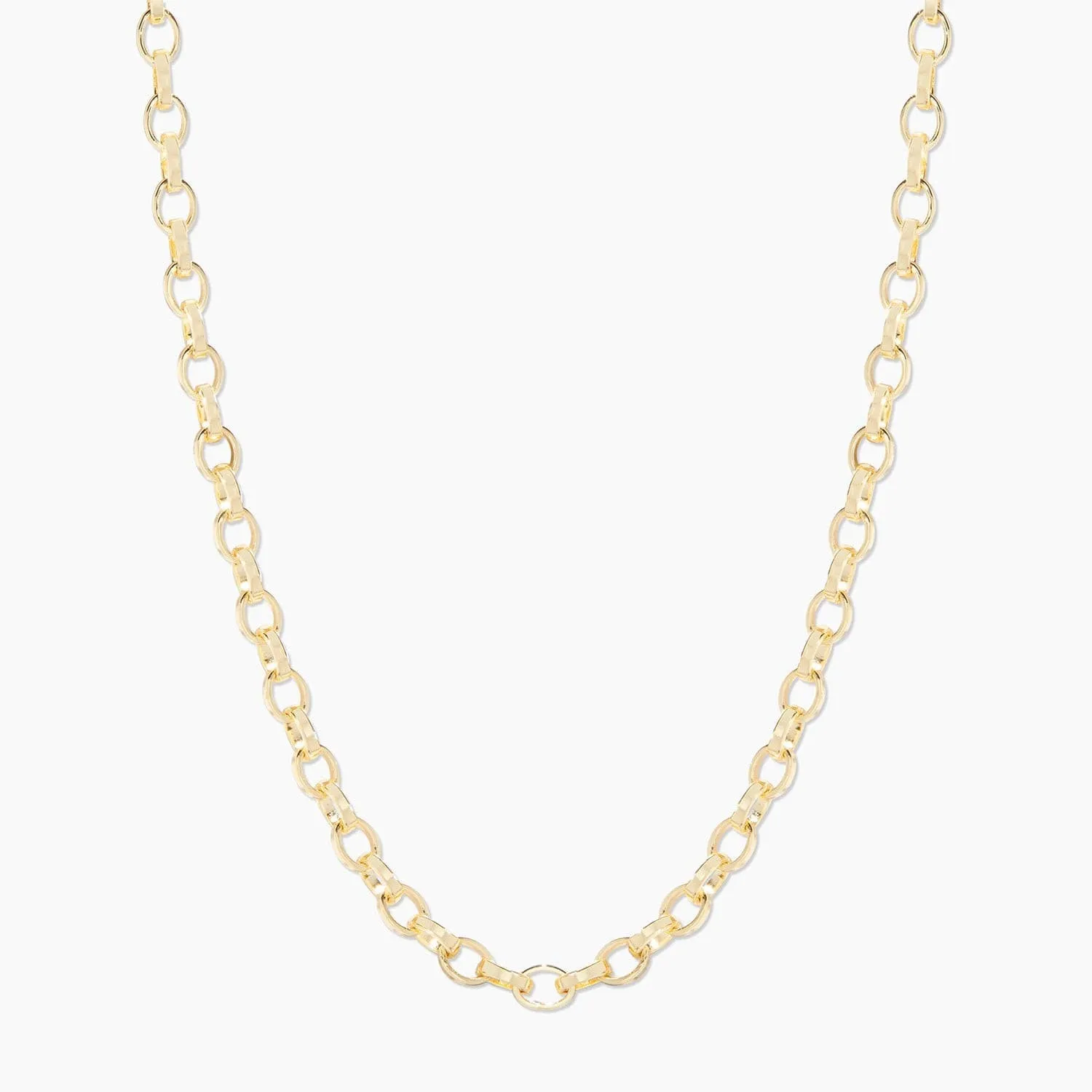 Gorjana Rose Necklace (gold)