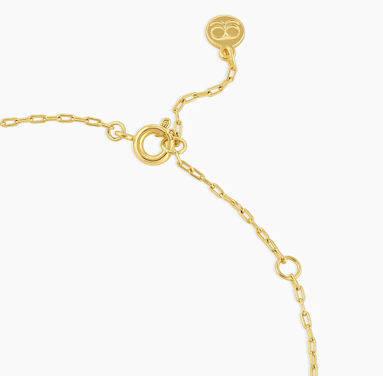 Gorjana Zoe Link Necklace (gold)