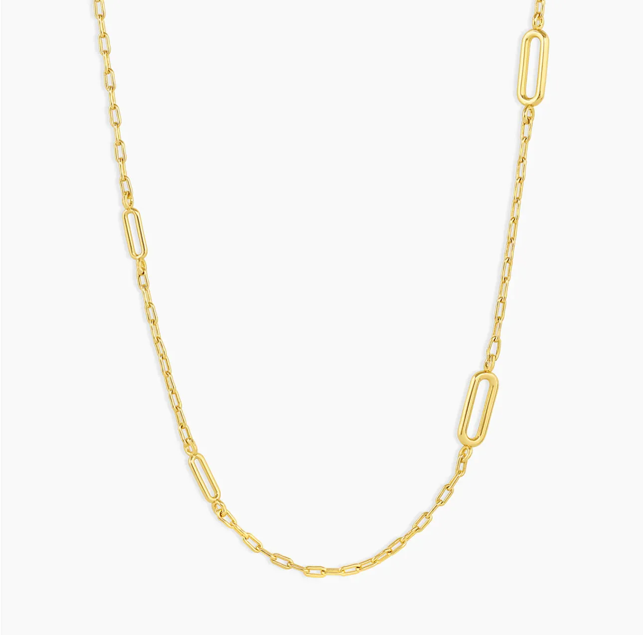 Gorjana Zoe Link Necklace (gold)
