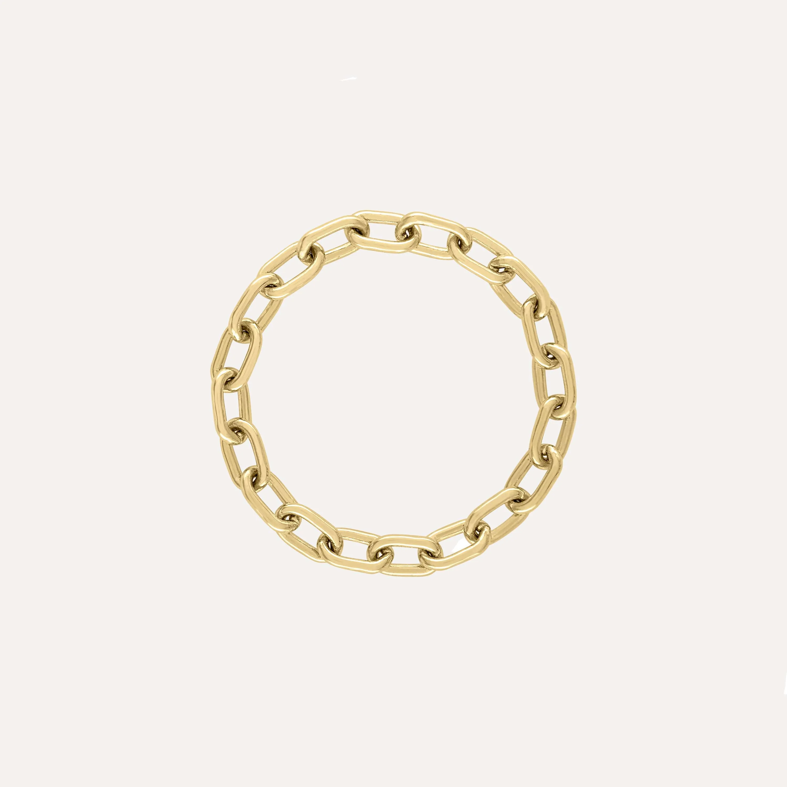 Long Link Chain Ring | 2.95 mm