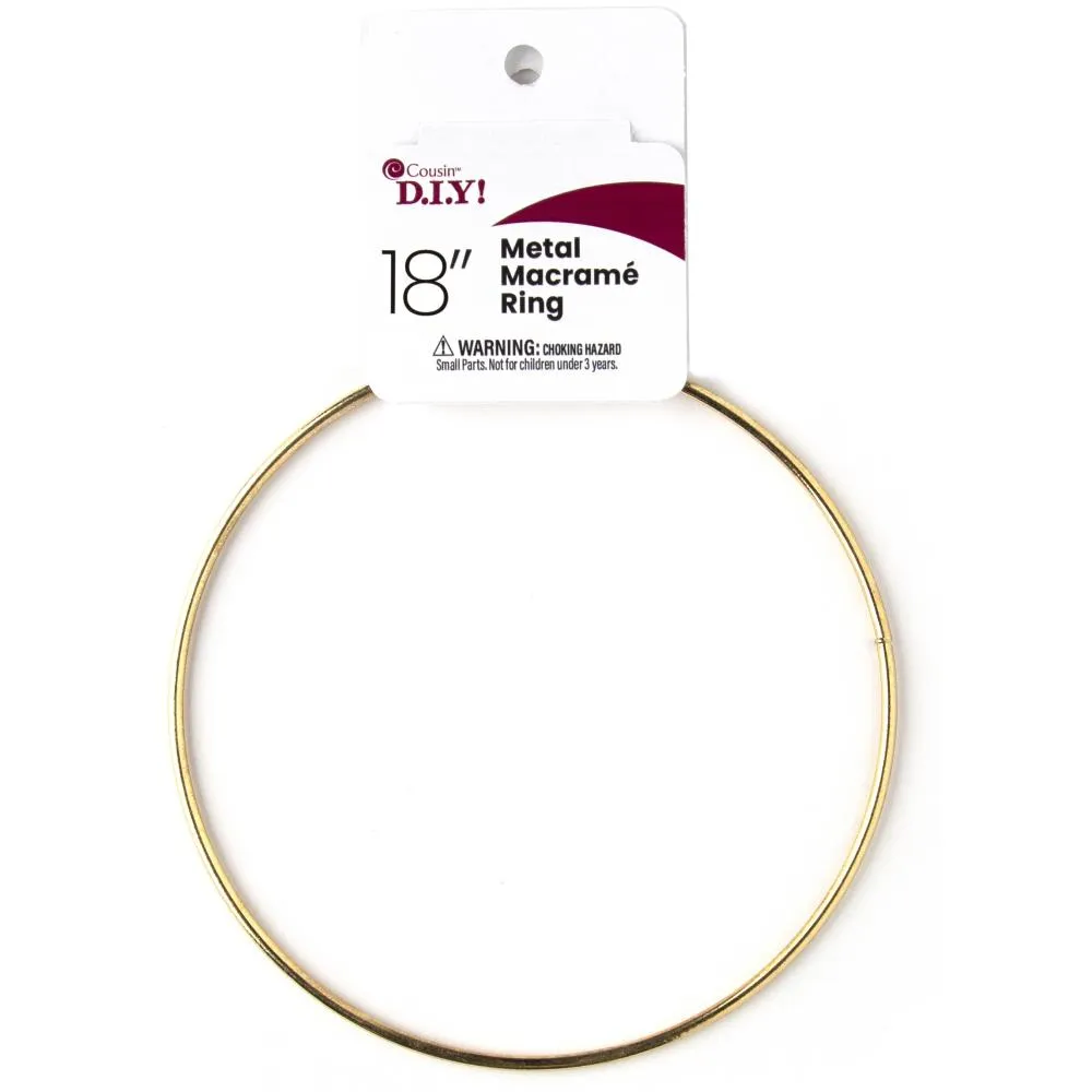 Metal Macramé Rings