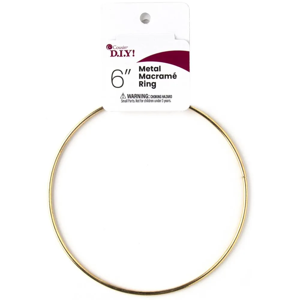 Metal Macramé Rings