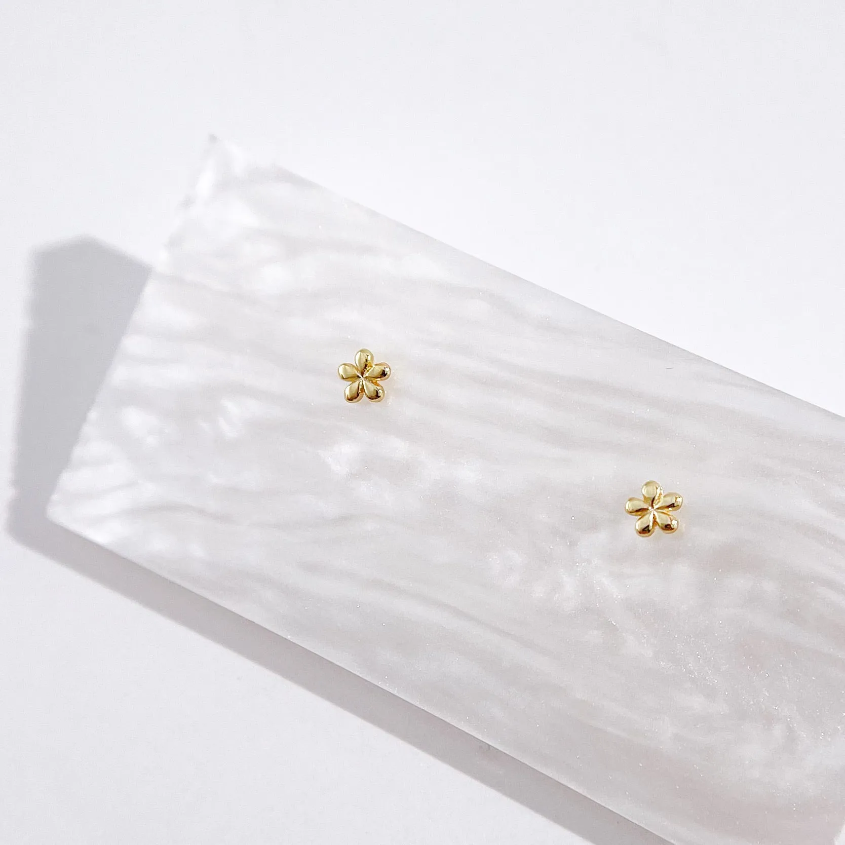 Mini Floral 2.0 Studs in Gold