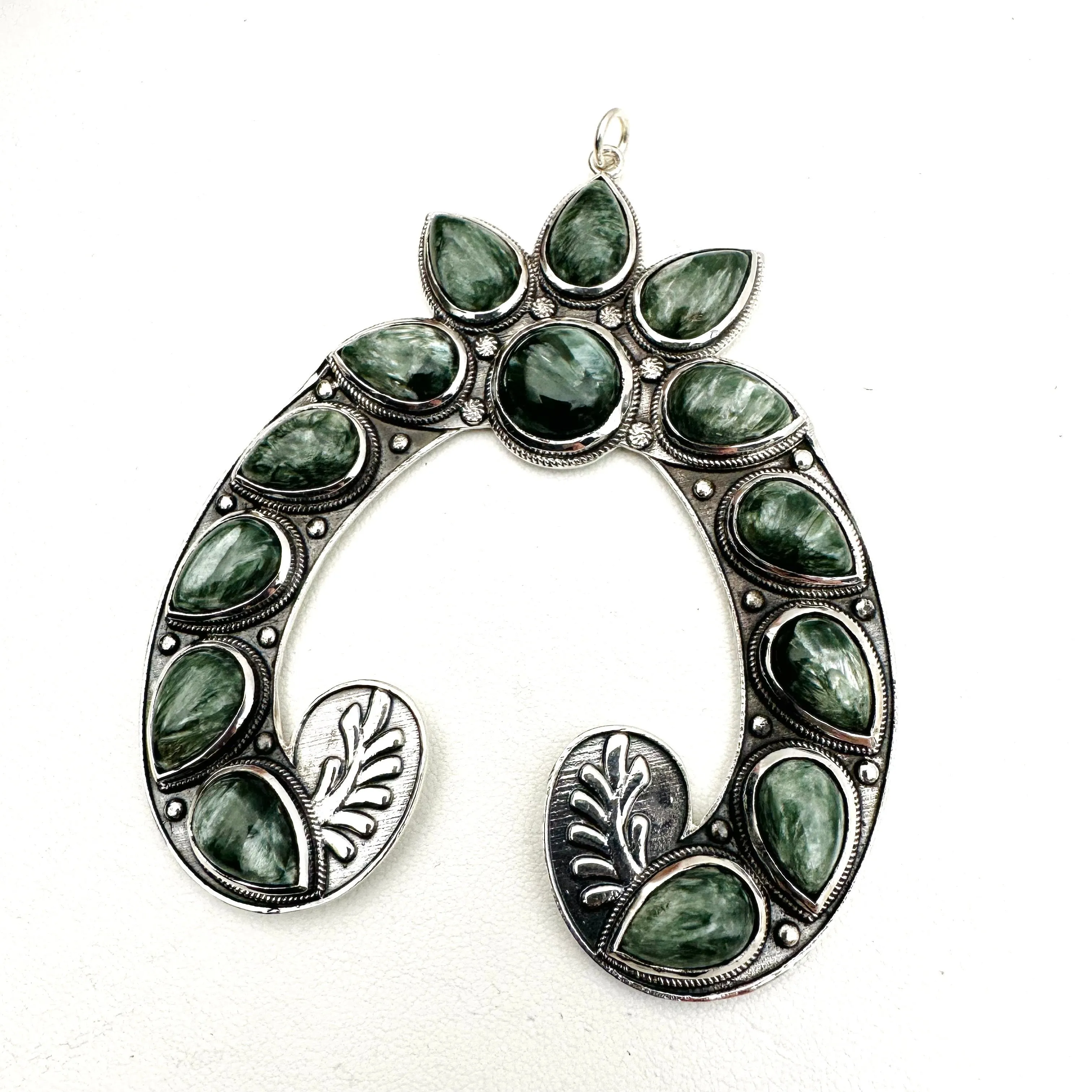 Phoenix Naja Gigunda Pendant - Seraphinite