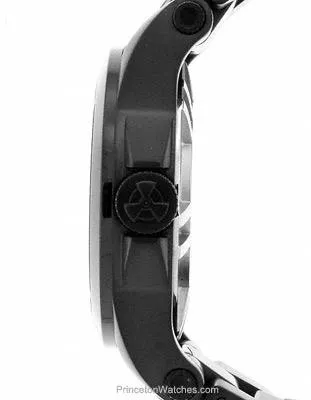 Reactor Mens Black Helium Watch - Black Nitride Plated - Black Mother of Pearl