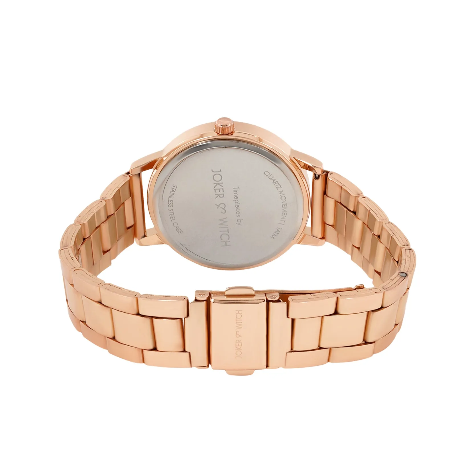 Senna Rosegold Watch Bracelet Stack