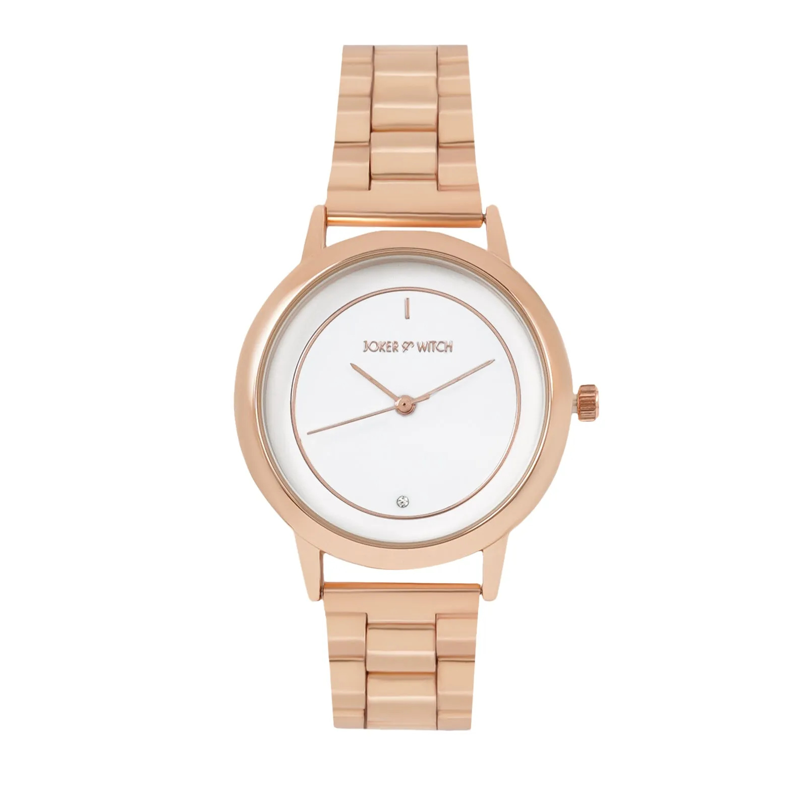 Senna Rosegold Watch Bracelet Stack