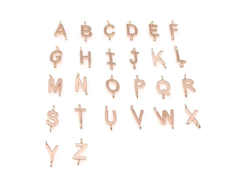 Sideway Initial Necklace
