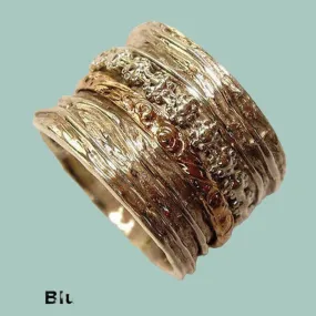 Spinner Ring for woman silver gold rings