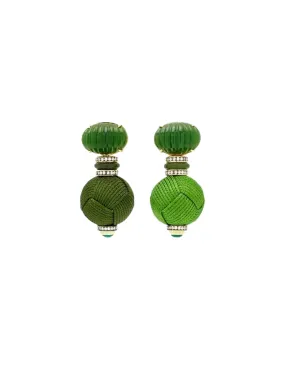 The Yam 18K Yellow Gold And Multi-Stone Earrings