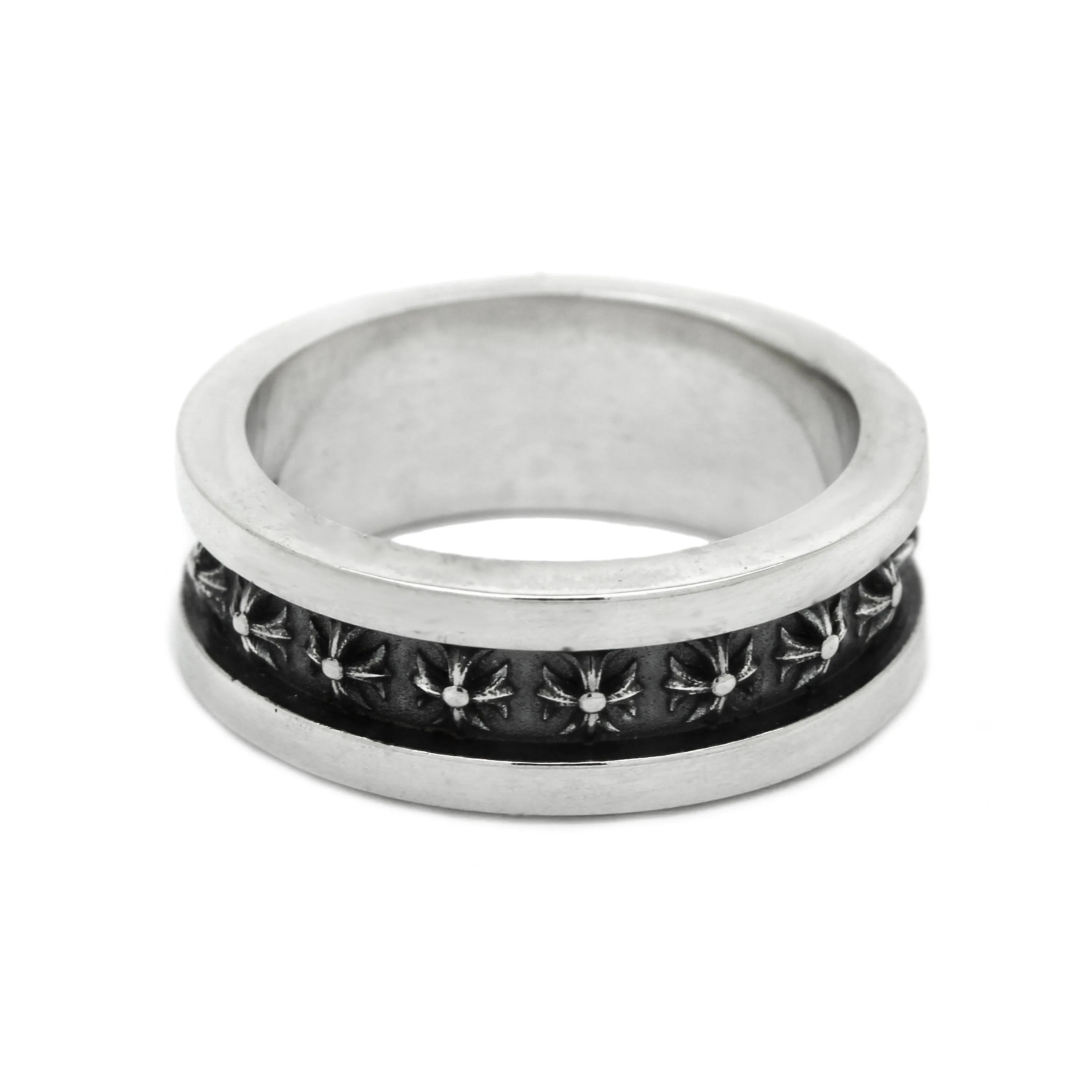Viking Knight's Templar Engagement Ring Sterling Silver 925